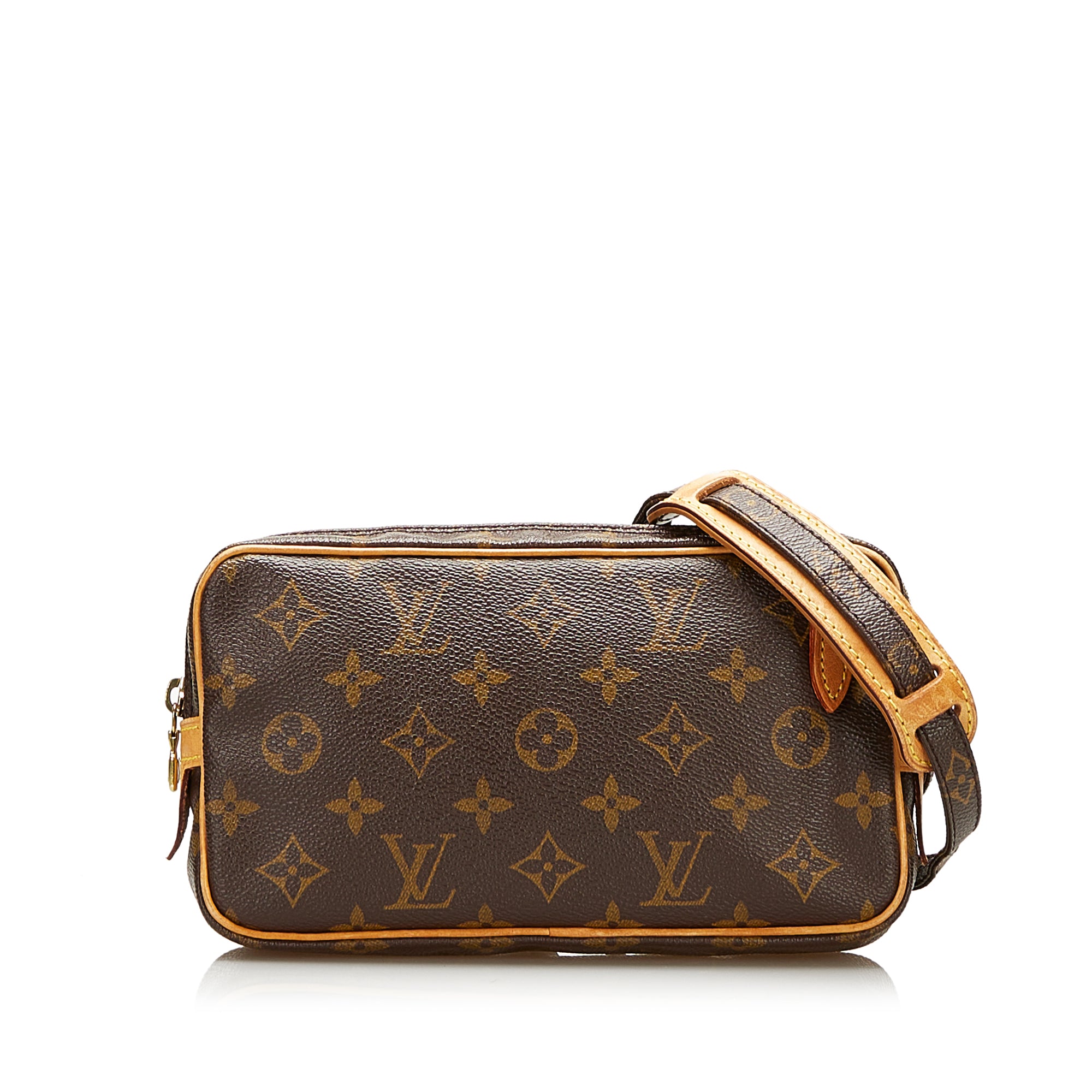 Authentic Second Hand Louis Vuitton Monogram Canvas Beverly Clutch Bag  PSS73900006  THE FIFTH COLLECTION