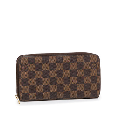 Louis Vuitton Damier Ebene Pattern Coated Canvas Marco Wallet - Brown  Wallets, Accessories - LOU741424