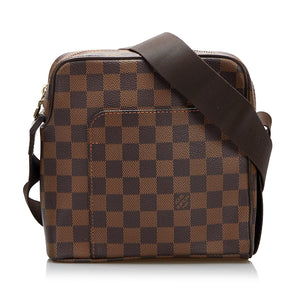 Louis Vuitton 2005 Pre-owned Olav PM Crossbody Bag - Brown