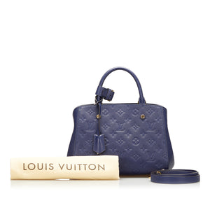 LOUIS VUITTON NeoNoe BB Monogram Empreinte Shoulder Bag Summer Blue