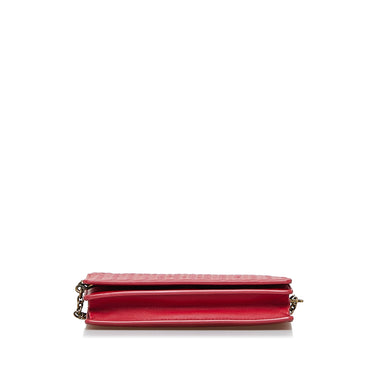 Red Prada Impuntu Tessuto Wallet on Strap Crossbody Bag – Designer Revival