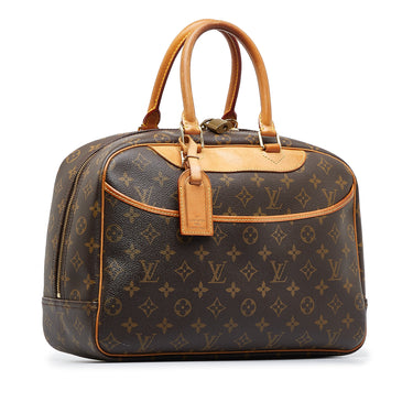 Brown Louis Vuitton Monogram Deauville Handbag – Designer Revival