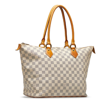 White Louis Vuitton Damier Azur Totally PM Shoulder Bag – Designer Revival