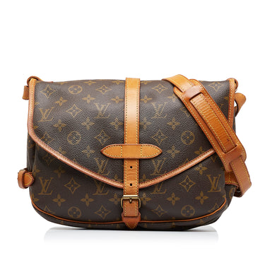 LOUIS VUITTON Monogram Canvas Saumur 30 Shoulder Bag