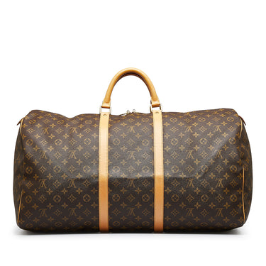 Keepall 60 Travel Bag Monogram Brown 2288