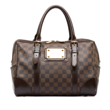 LOUIS VUITTON Berkeley Handbag Plate Damier Ebene N52000