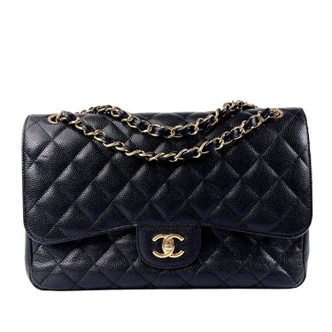 CHANEL, Bags, Chanel Caviar Leather Cc Logo Flap Shoulder Bag White  Authentic