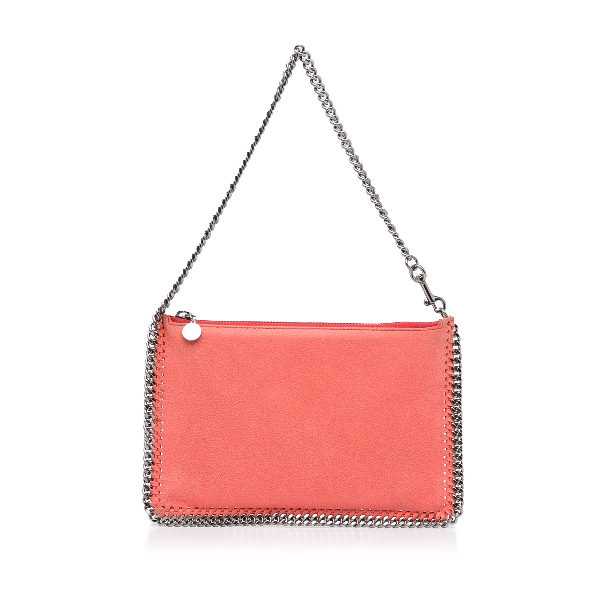 image of Orange Stella McCartney Falabella Purse Baguette