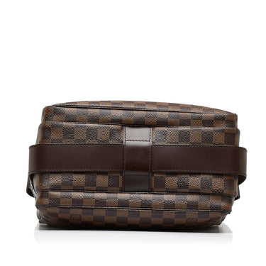 Brown Louis Vuitton Damier Ebene Naviglio Crossbody Bag – Designer