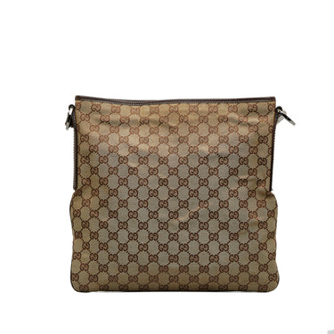 Brown Gucci GG Canvas Crossbody