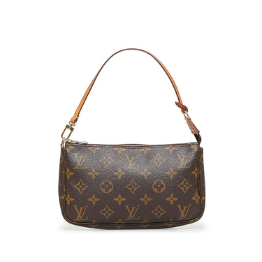 Louis Vuitton Monogram Pochette Accessoires with Long Strap