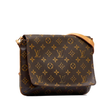 Louis Vuitton Monogram Canvas Musette Tango Long Strap Bag Louis