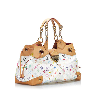 Louis Vuitton Theda PM, Canvas, Multi Mono White - Laulay Luxury