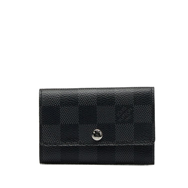 Louis Vuitton Men's Damier Graphite Key Pouch 