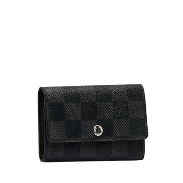 Louis Vuitton Coin Card Holder Damier Graphite Grey/Black