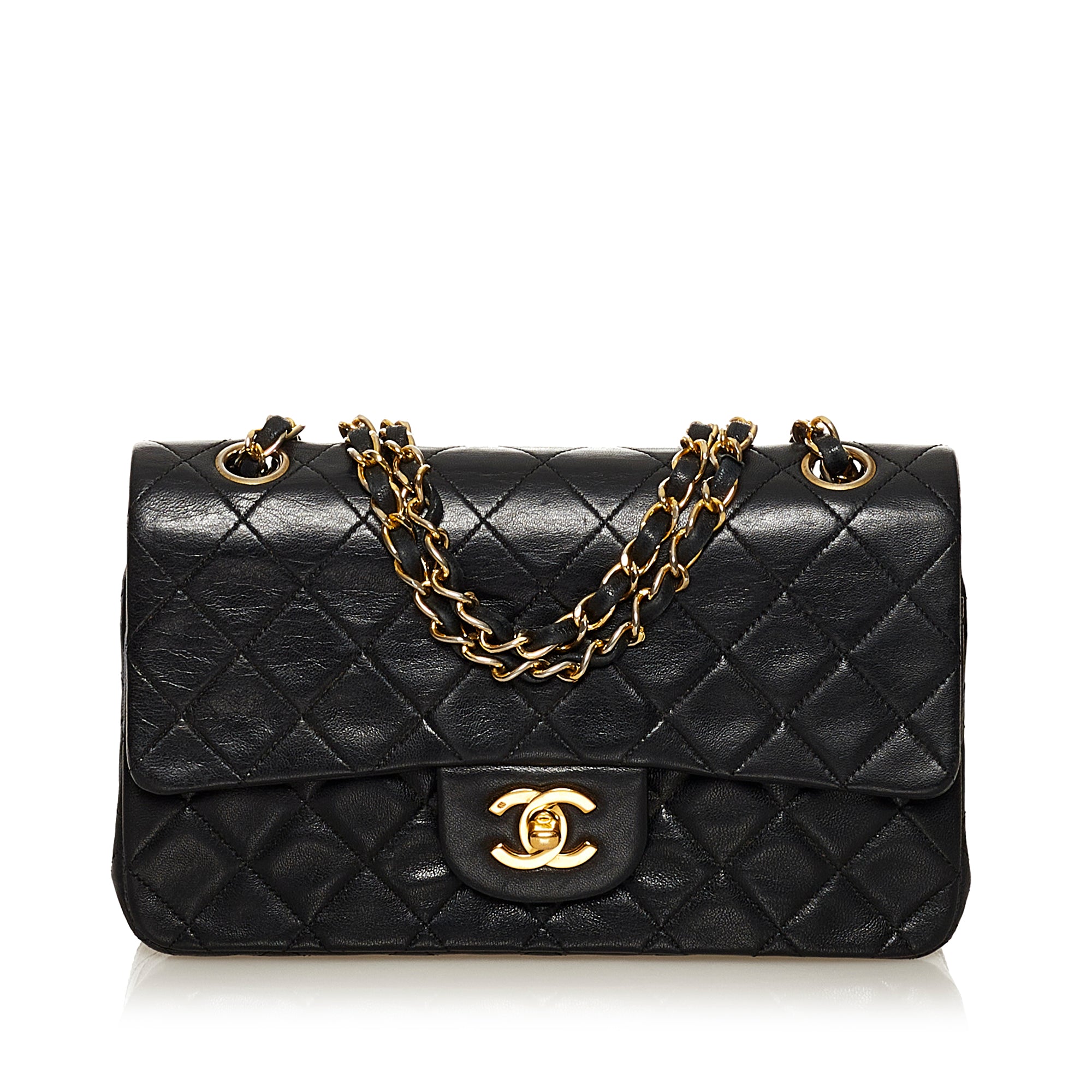 Túi Xách Chanel Classic Flap Bag Black Silver   Shop giày Swagger