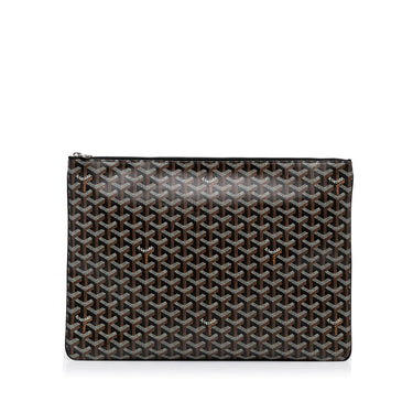 Goyard Senat MM clutch bag, Black