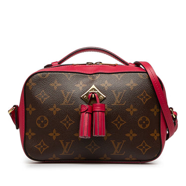 Brown Louis Vuitton Monogram Noe Fringe Bucket Bag, pfw louis vuitton fall  2019 ready to wear collection