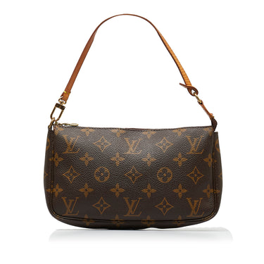 Louis Vuitton Danube PM Slim Damier Ebene Crossbody Bag Brown