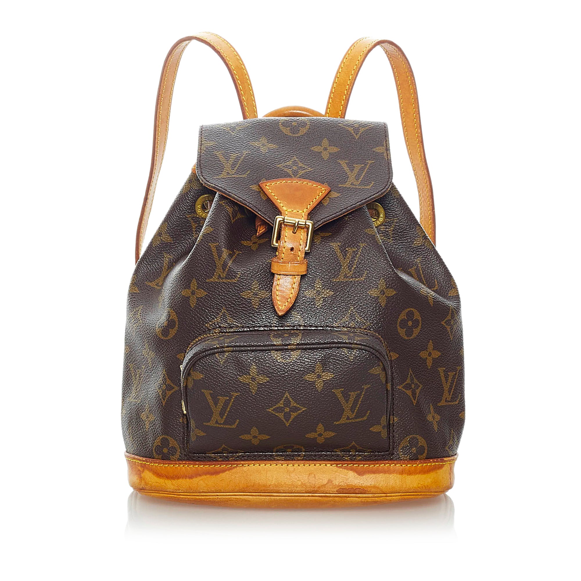 RvceShops Revival, Brown Louis Vuitton Monogram Mini Speedy Handbag