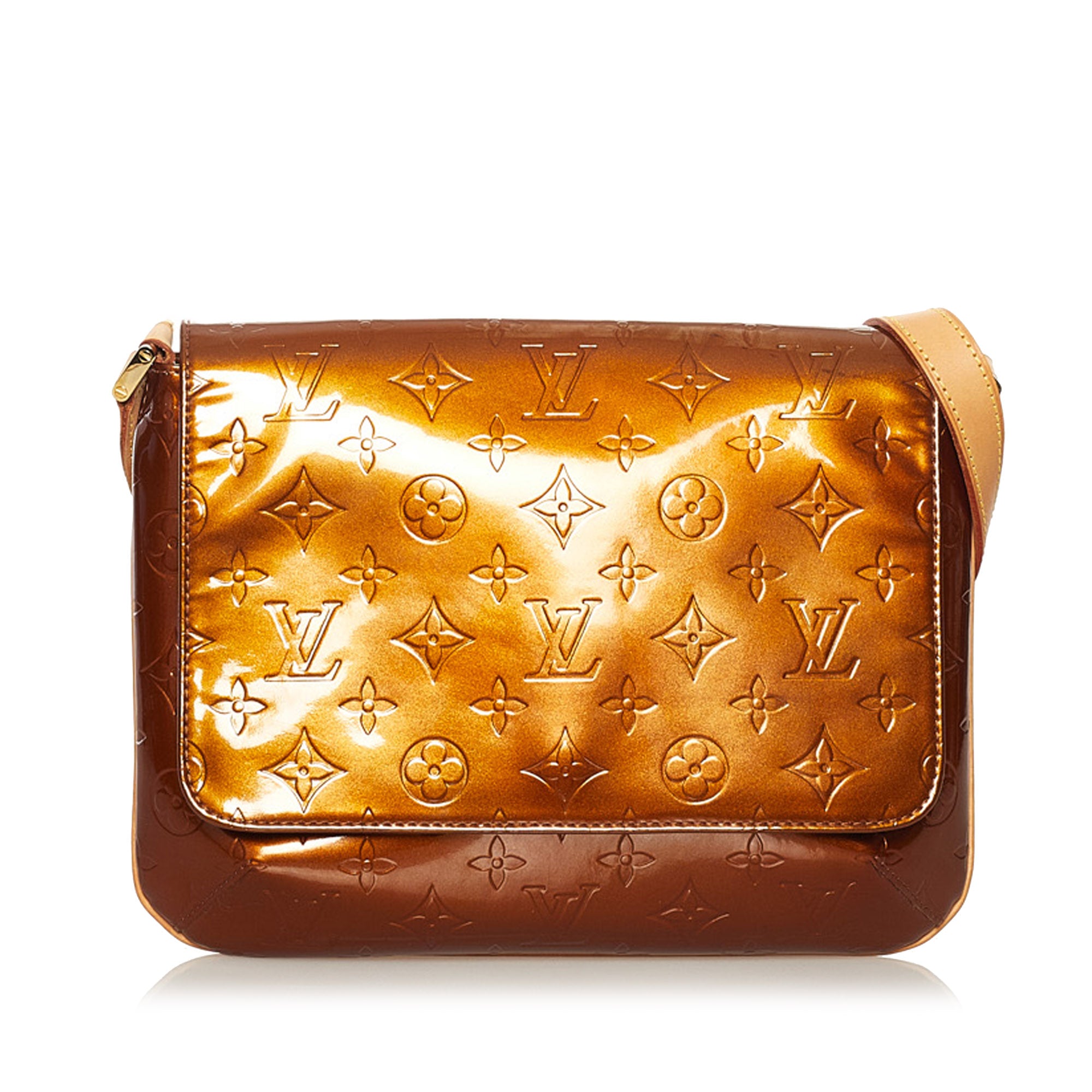 Louis Vuitton Vernis Monogram Thompson Street Shoulder Bag - Brown