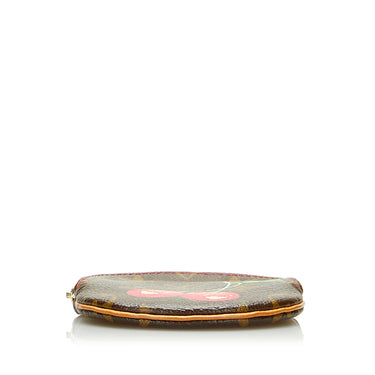 Louis Vuitton Coin Purse Round Monogram Brown