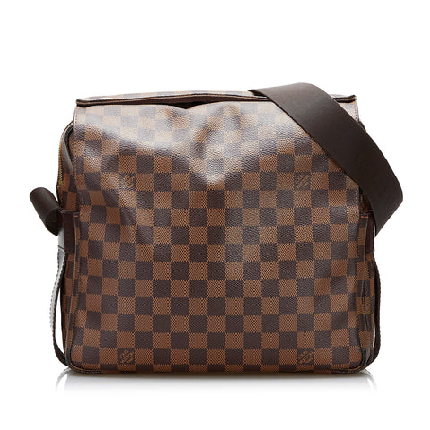 Louis Vuitton Naviglio In Ivory Canvas Damier Azur Auction