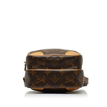 Saumur crossbody bag Louis Vuitton Brown in Cotton - 31553910