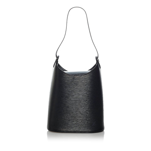 Louis Vuitton Black Epi Leather VERSEAU Bucket Bag