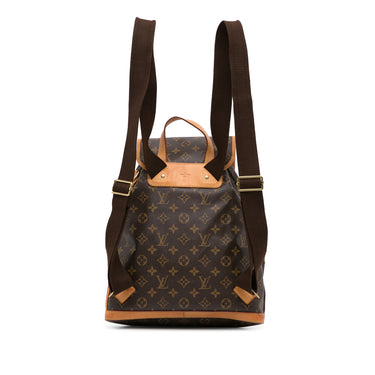 LOUIS VUITTON Sac A Dos Bosphore Monogram Canvas Backpack Bag Brown