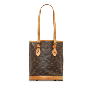 Louis Vuitton Louis Vuitton Bucket PM Monogram Canvas Shoulder Bag