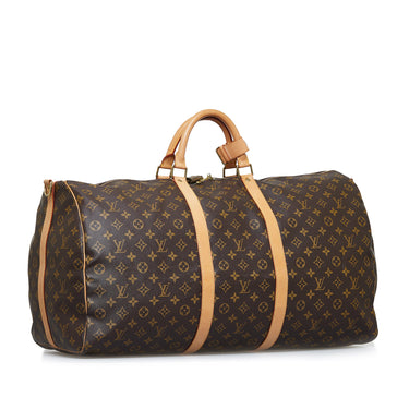 Authentic Louis Vuitton Monogram Keepall bandouliere 60 hand