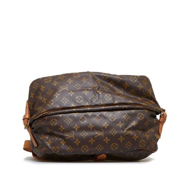 Brown Louis Vuitton Monogram Saumur 30 Crossbody Bag – Designer