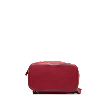 Red MCM Visetos Stark Backpack – Designer Revival