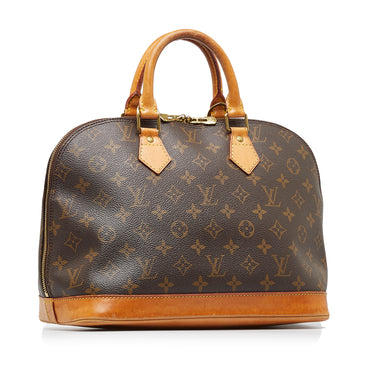 Brown Louis Vuitton Monogram Alma BB Satchel – Designer Revival