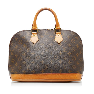 Brown Louis Vuitton Monogram Alma BB Satchel – Designer Revival