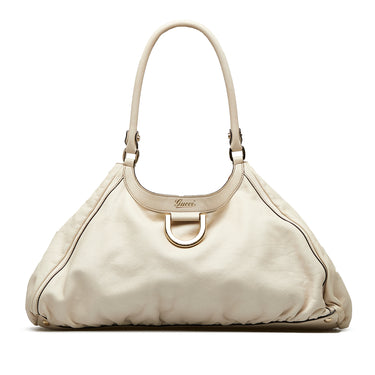 White Gucci Guccissima Princy Hobo Bag – Designer Revival