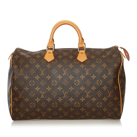 Pre-owned Louis Vuitton 2006 Monogram Carryall Handbag In Brown