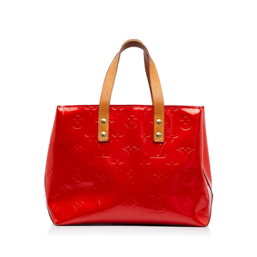 Red Louis Vuitton Monogram Vernis Alma BB Satchel – Designer Revival