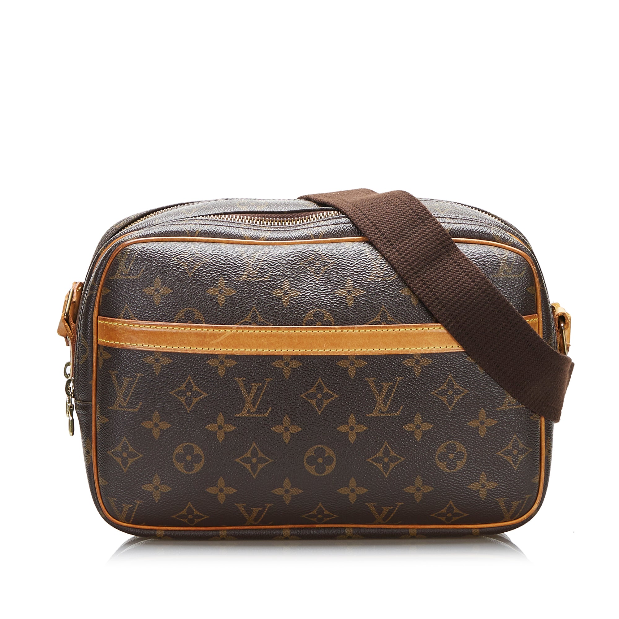 Louis Vuitton brown Monogram Camera Bag