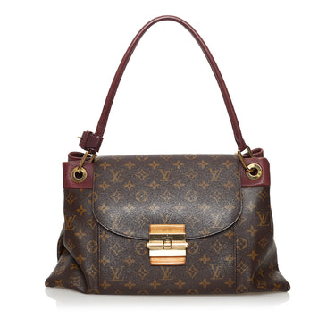 Louis Vuitton Olympe Camel Brown Monogram Canvas Shoulder Bag