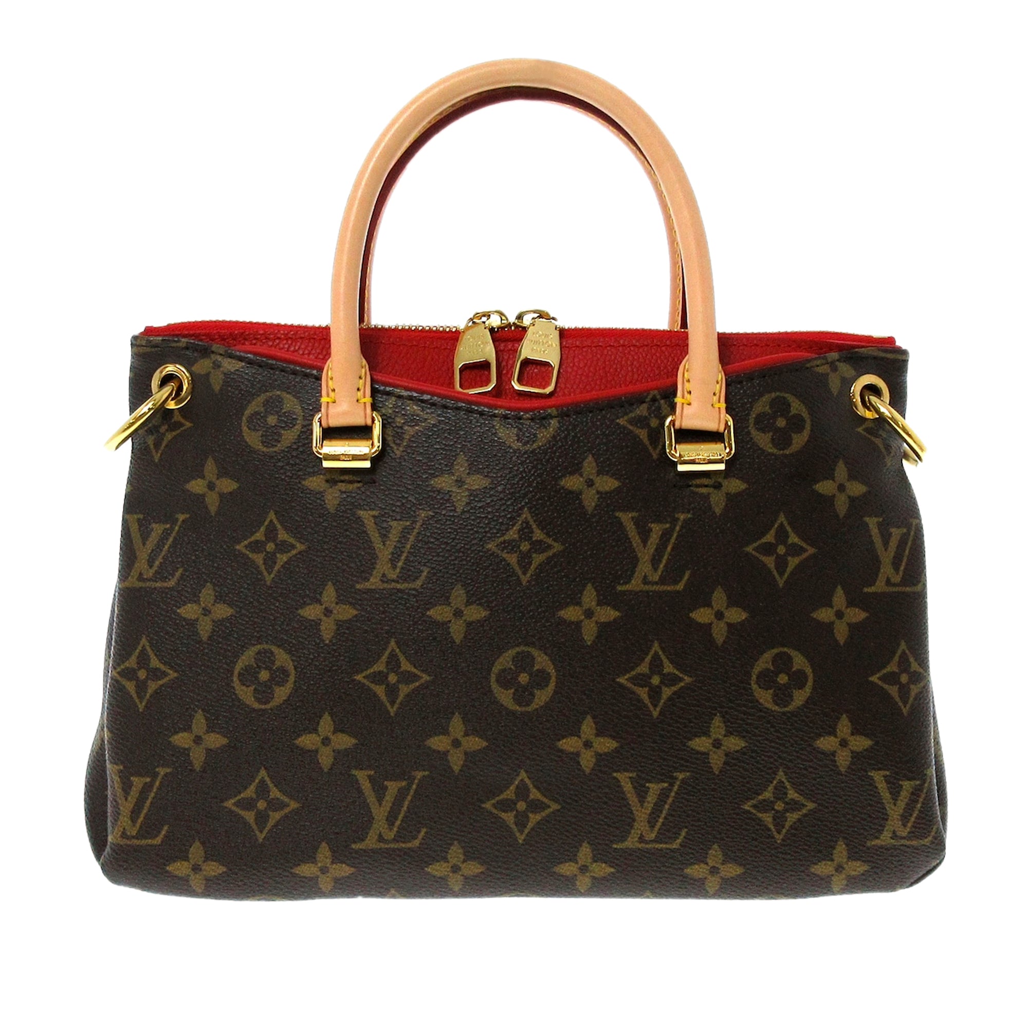 Louis Vuitton Nano Pallas Monogram Canvas Shoulder Bag