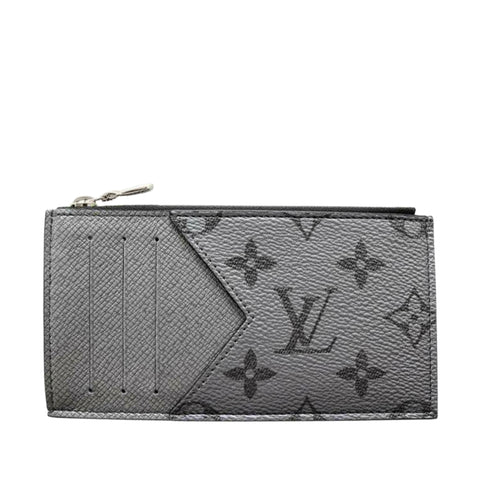 Louis Vuitton Coin Card Holder Eclipse Monogram Eclipse