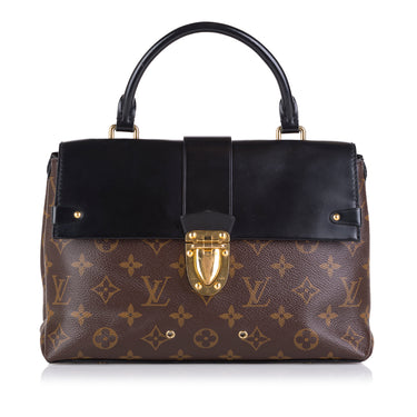 Brown Louis Vuitton Monogram Saintonge Satchel – Designer Revival