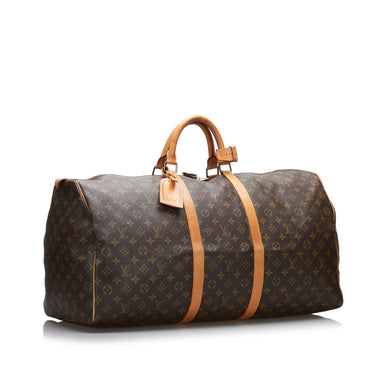Louis Vuitton 1983 Pre-owned Keepall 60 Travel Bag - Brown