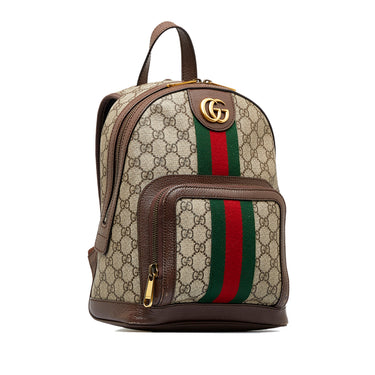 Gucci - GG Supreme backpack in fabric brown - The Corner