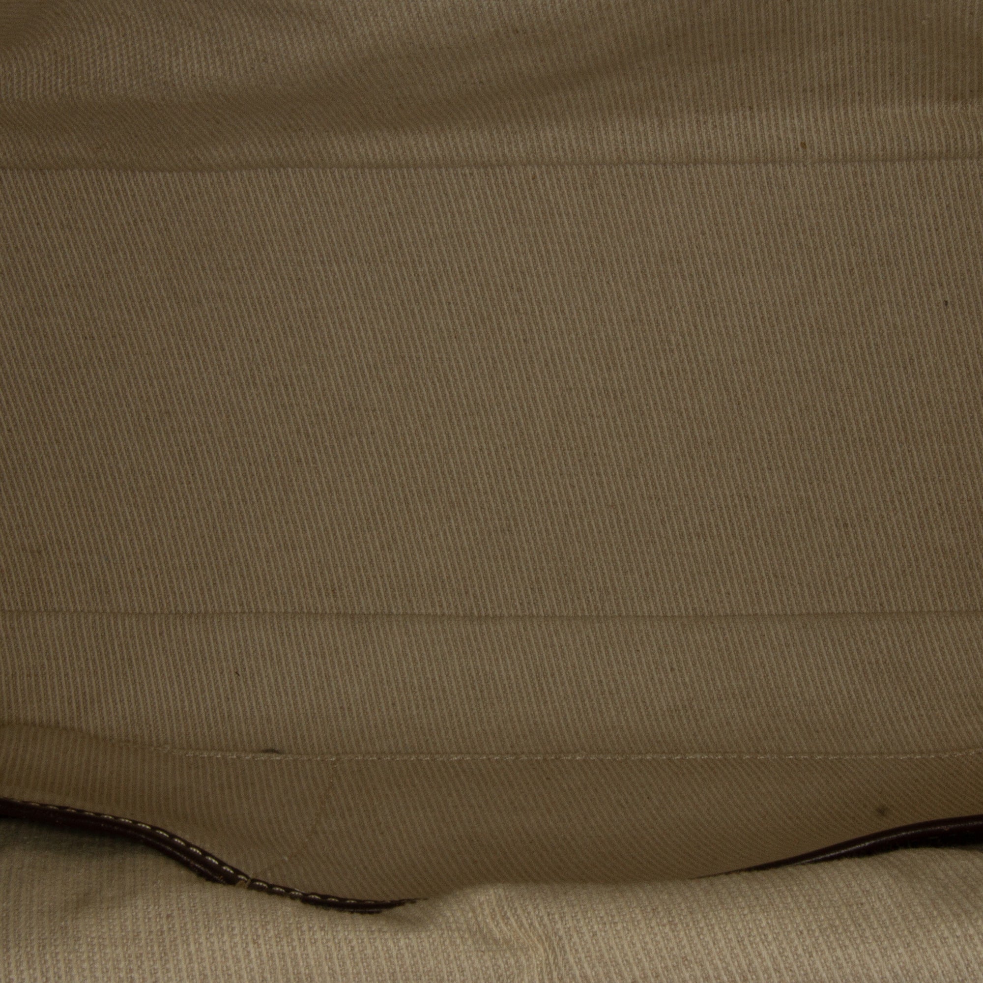 Brown Canvas Shoulder Bag