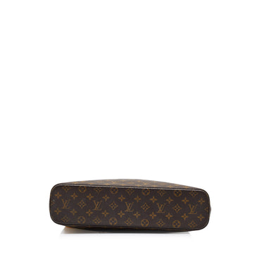 Manhattan bag Louis Vuitton Brown in Cotton - 30435391