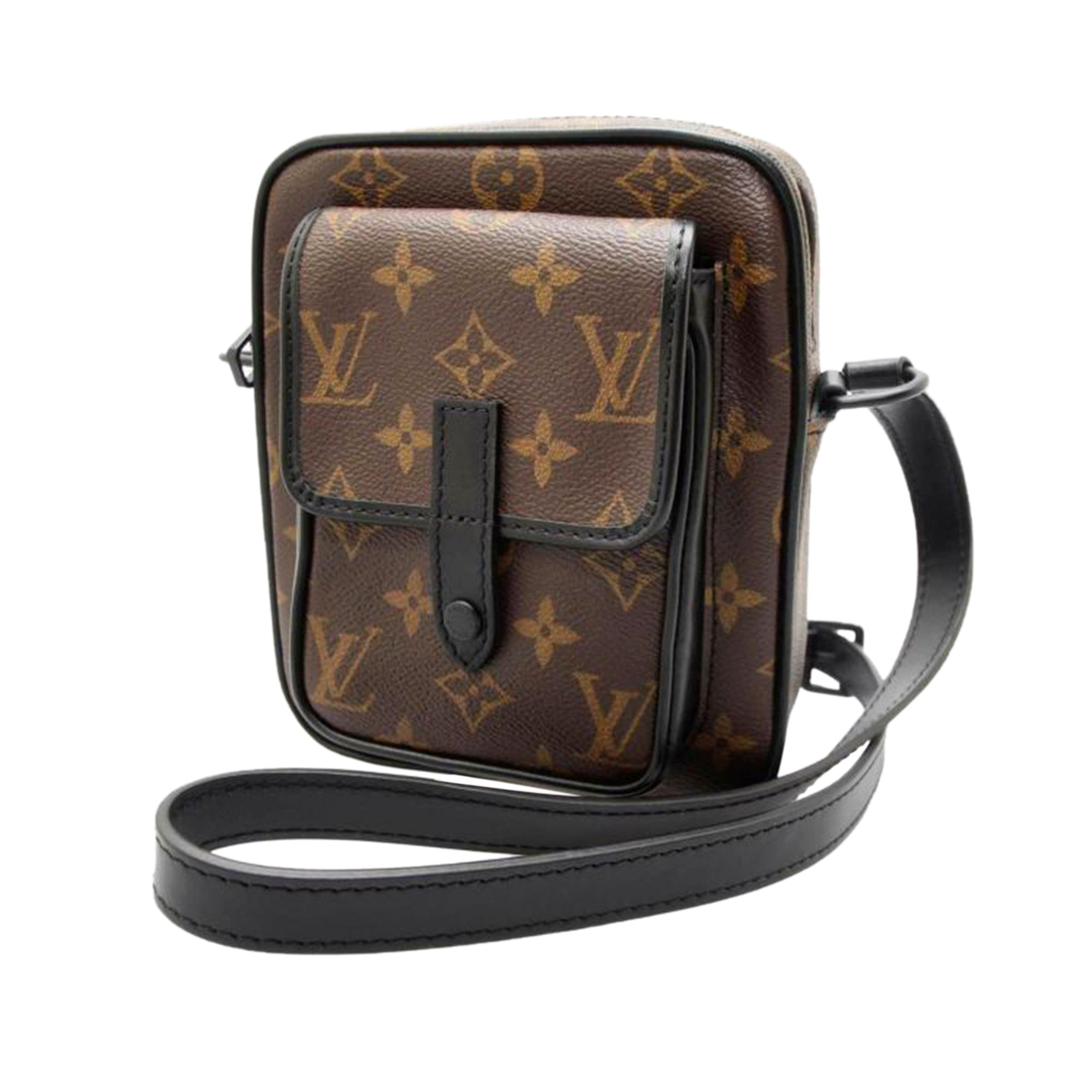 Louis Vuitton Christopher Monogram Macassar PM Brown