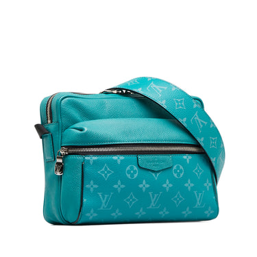 Louis Vuitton S Lock Messenger Monogram Macassar Minty Green